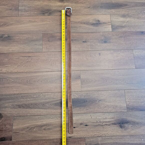 Leatherock Studded Brown Leather Belt Size L36 Western L 36 Boho 5481 Unisex USA - Picture 11 of 15